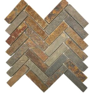 Imperial Multicolor - Imperial Multicolor  Herringbone Mosaic